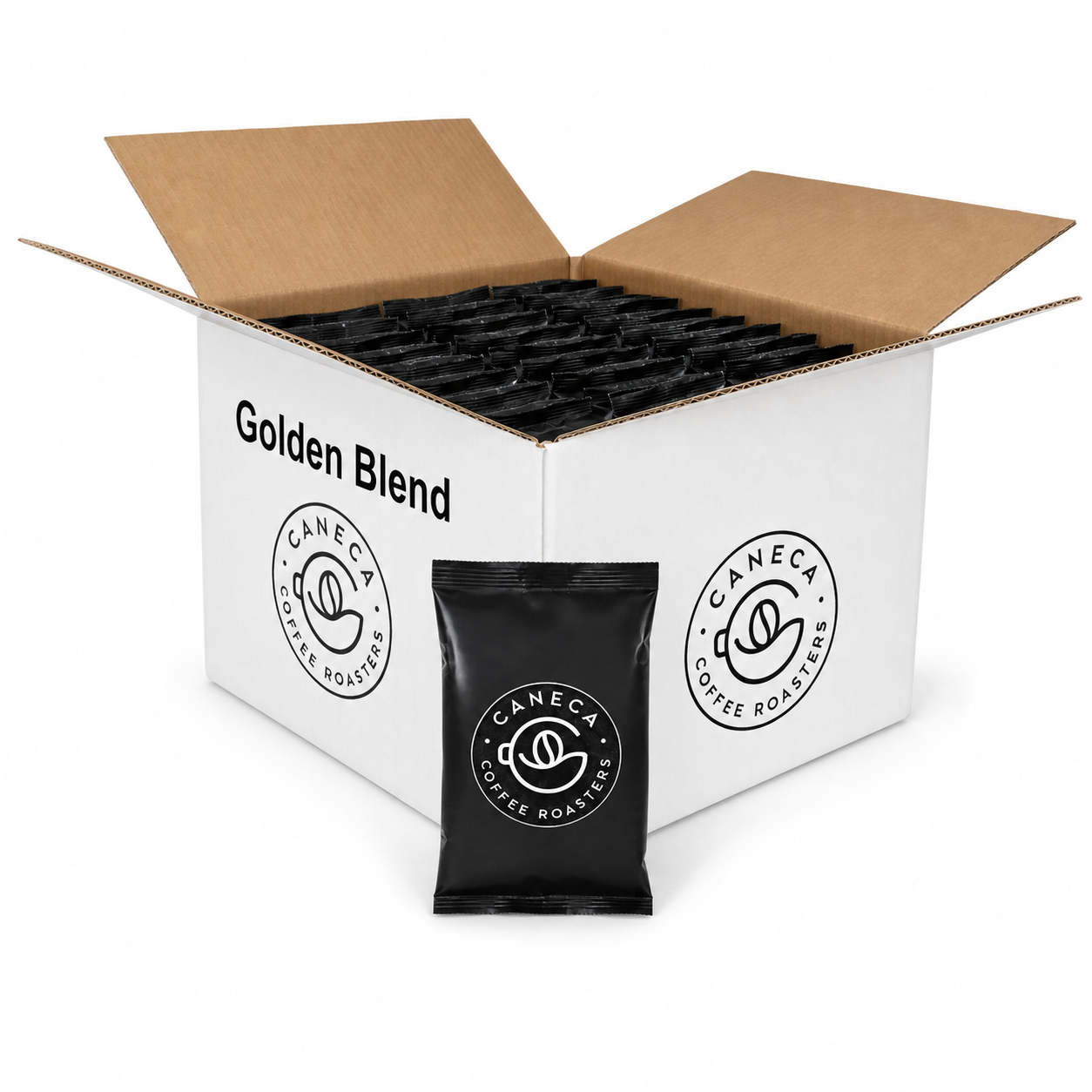 CANECA Golden Blend case of 42 pre-ground 2.25-ounce fractional coffee packs