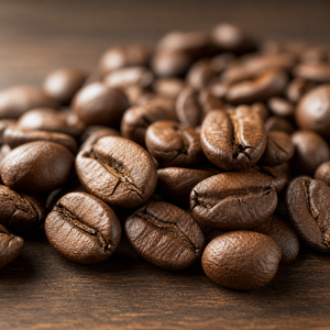 Freshly roasted medium roast whole coffee beans for CANECA House Blend