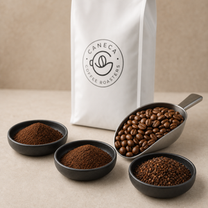 CANECA wholesale coffee with whole beans and commercial grind options